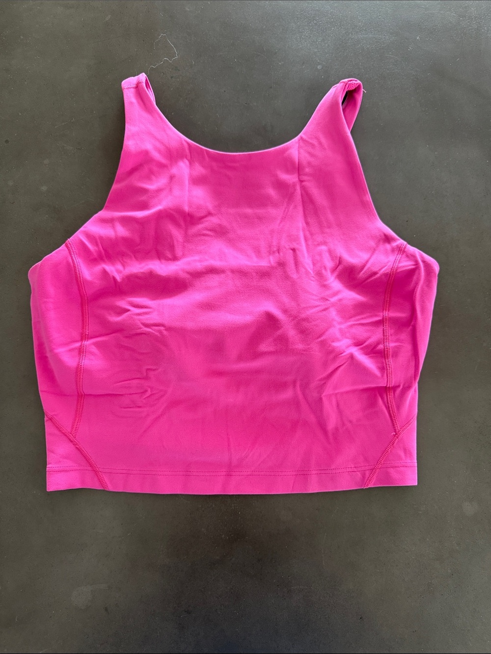 lululemon athletica Align Hot Pink Cropped Athletic Tank